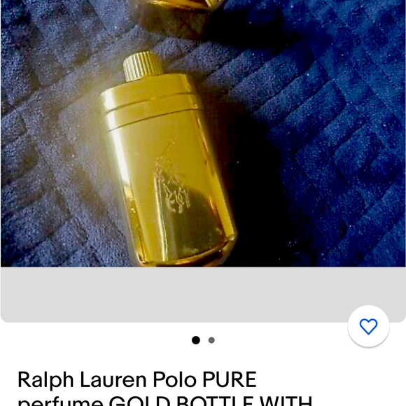 Vintage Rare Ralph  Lauren Polo Gold Perfume Bottle.Very old Excellent Condition - Picture 11 of 13